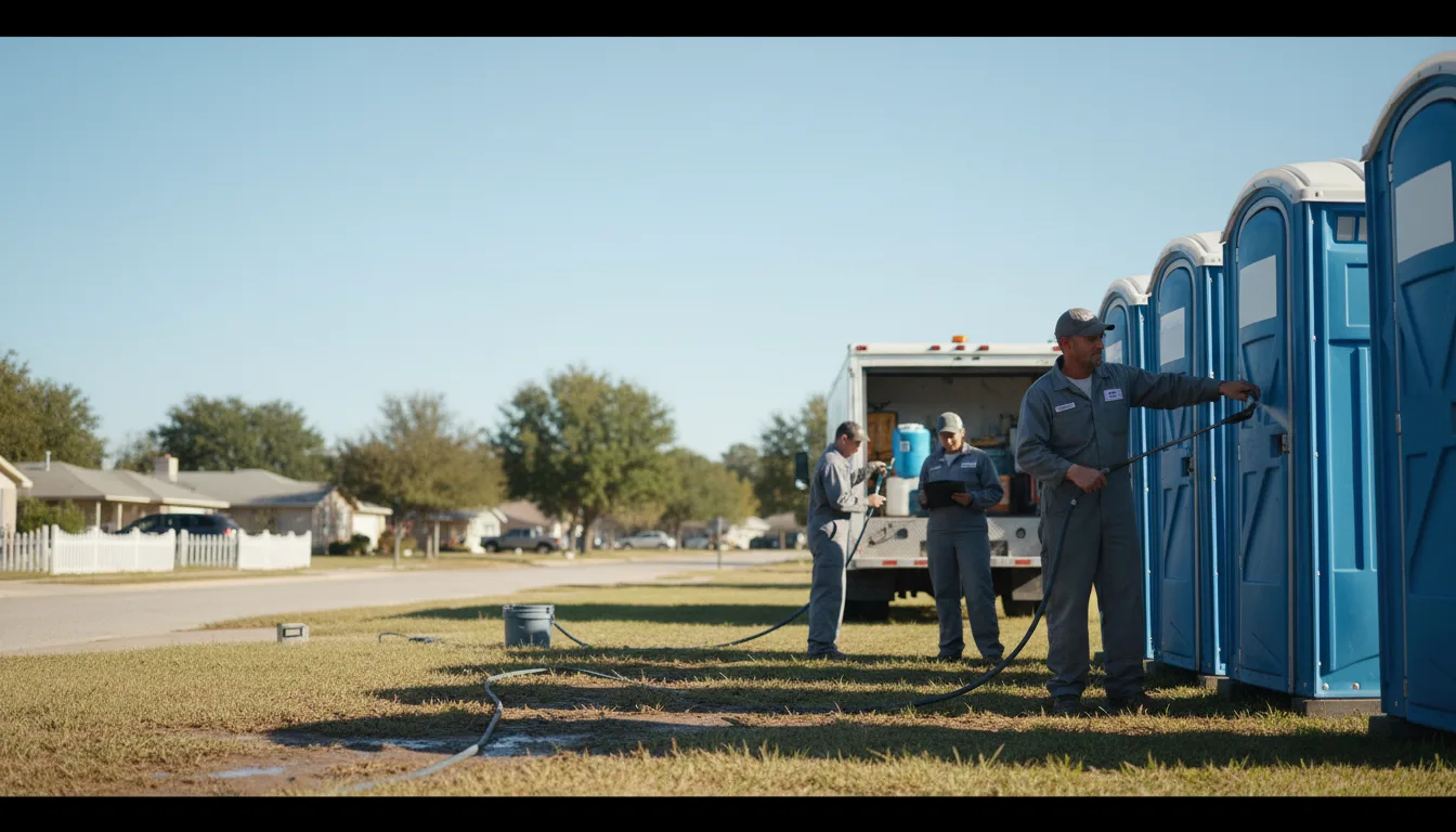 Long-Term Portable Toilet Rental in Fond Du Lac, WI near me